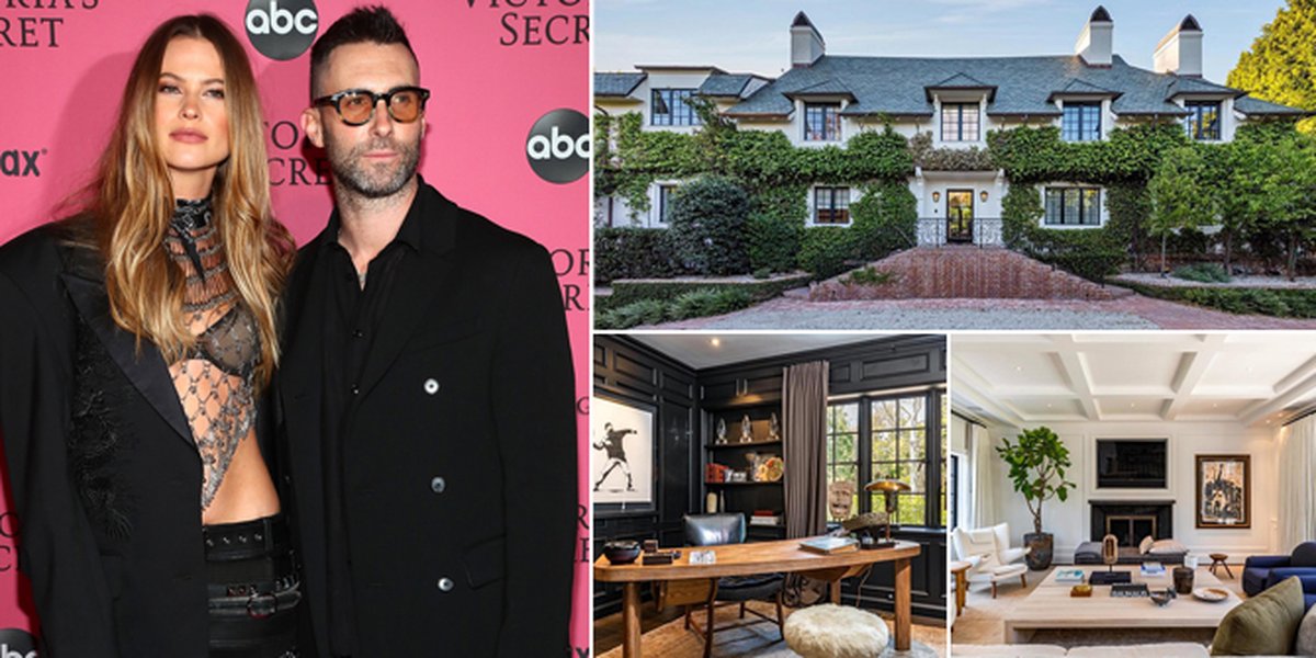 PHOTO Let's Take a Peek Inside Adam Levine's Luxurious House in California