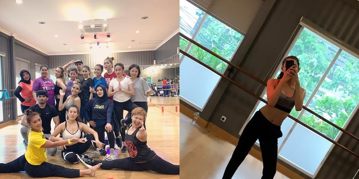 PHOTO: Zumba Together, Millendaru & Liza Natalia Look Happy