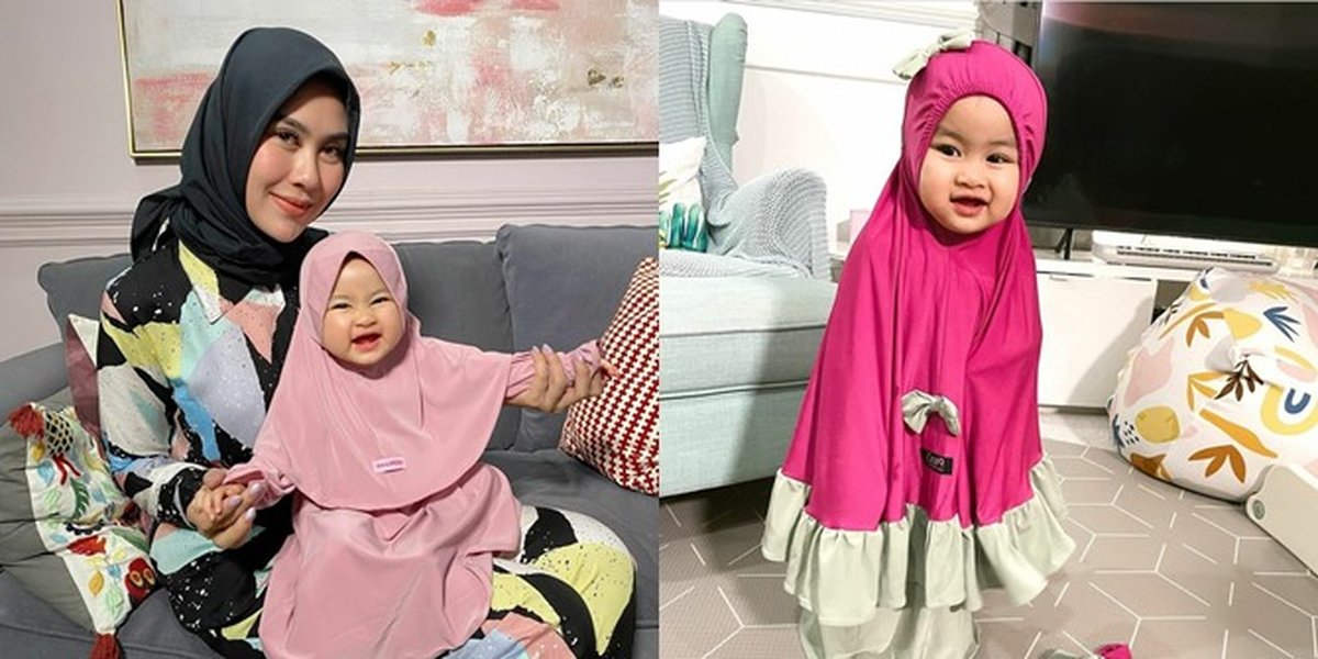 Zunaira's Photo when Syahnaz Sadiqah Wears Hijab, Too Cute Like a Doll
