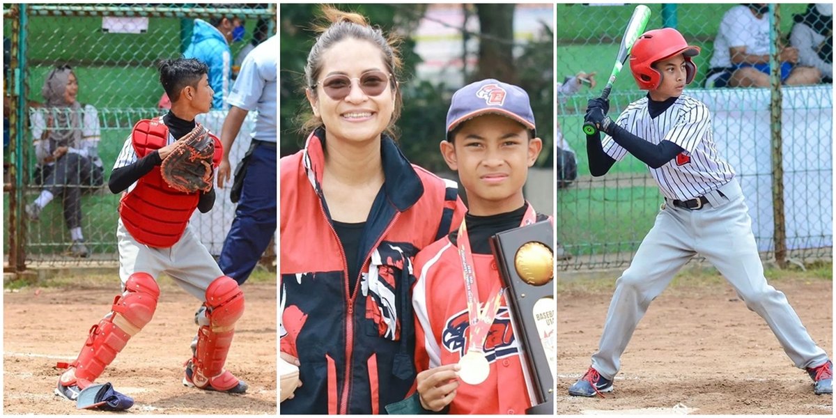 Handsome & Baseball Pro, 11 Portraits of Gavyn, Sari Nila's Son, Mama Rosa's Actress in 'IKATAN CINTA' - Netizens: Looks Like Aldebaran, Mom!!