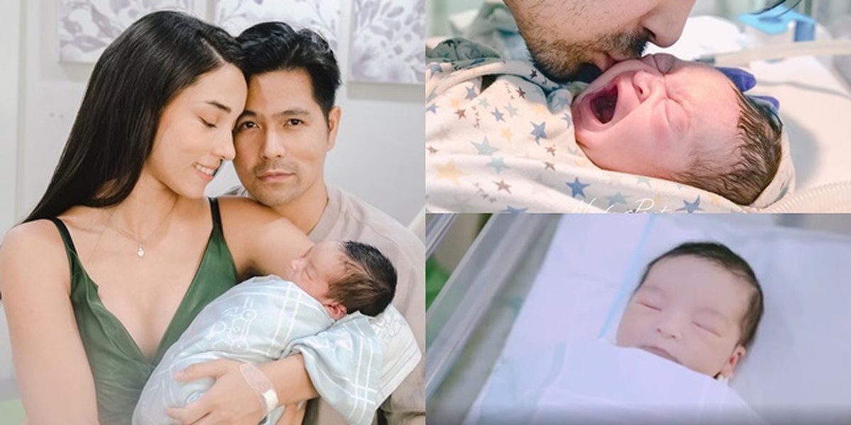 Handsome Brazilian Mixed, 8 First Photos of Baby Aizen, Son of Erick Iskandar and Vanessa Lima - Prominent Pointed Nose