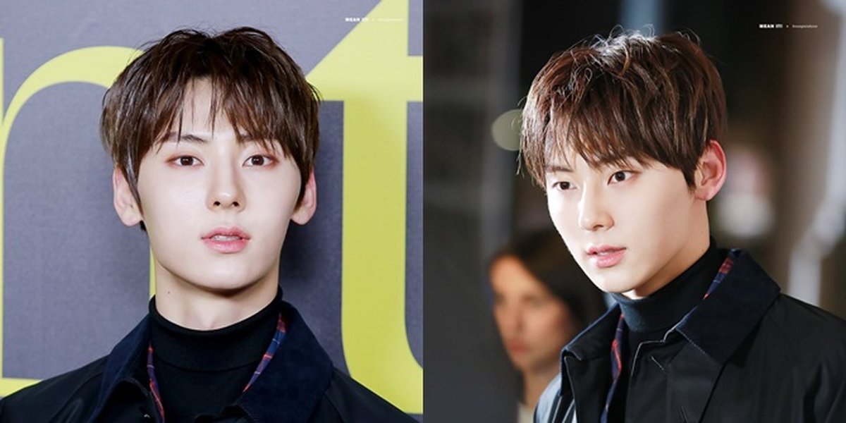 Hwang Minhyun's Handsome Appearance at Milan Fashion Week, Mesmerizing