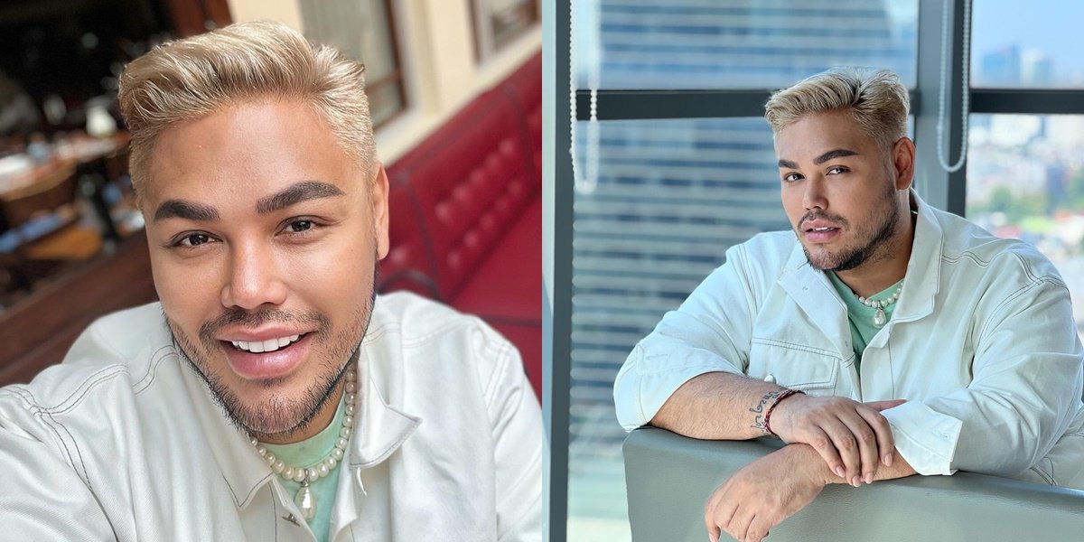 Change Hair Color to Blonde, 8 Latest Photos of Ivan Gunawan who Looks More Handsome and Charismatic - Making Hearts Flutter