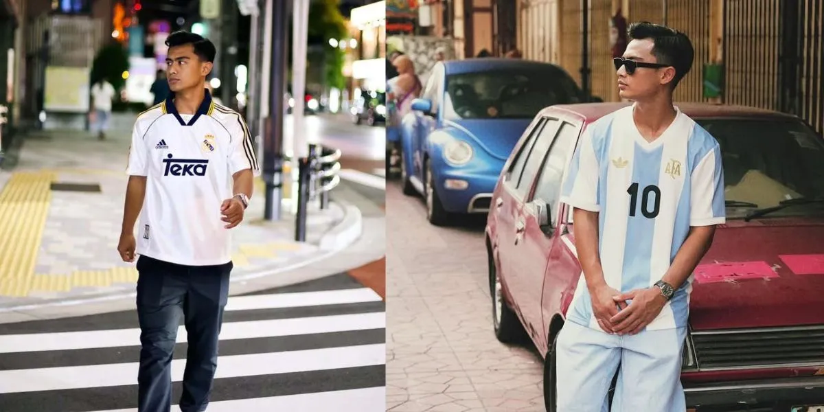 Blockcore Fashion Style by Pratama Arhan, Maximum Cool with Vintage Soccer Jersey