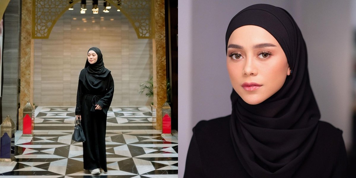 Her Hijab Style Was Once Highlighted, Here's a Series of Photos of Lesti in Dark-Toned Clothing - Equally Beautiful with Margin Wieheerm