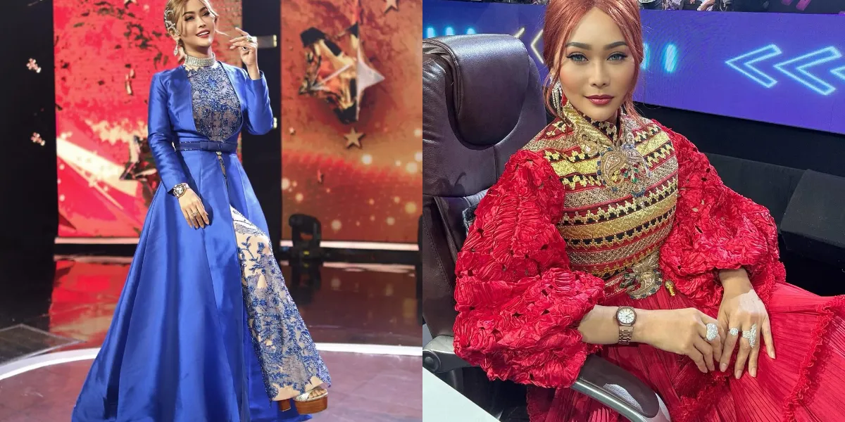 Inul Daratista's Style as a Judge on a Dangdut Show, Always Appearing All Out