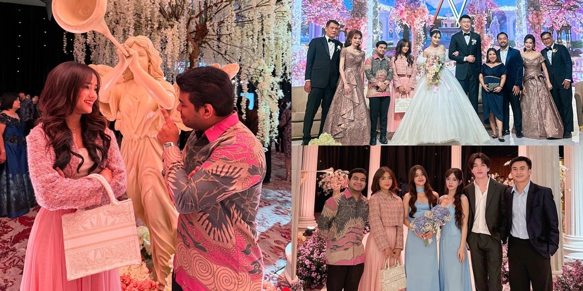 Fuji's Wedding Style at Vior's Wedding, Looking Cute with Fadil Jaidi