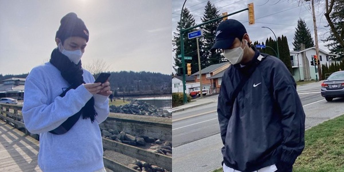 Lee Min Ho's Style When Strolling, Bringing Snacks and Taking Pictures of Birds