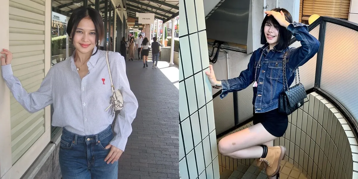 Feni JKT48's OOTD Style Offstage, Always Stylish