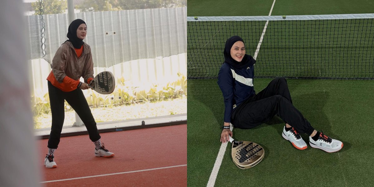 Tampil Memukau di Lapangan Padel: Gaya Hijab Olahraga Paula Verhoeven yang Bikin Jatuh Hati!