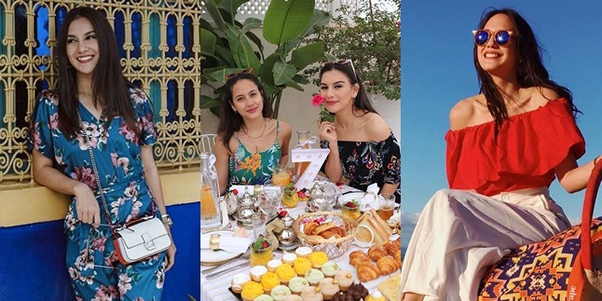 Stylish Style of Irish Bella - Pevita Pearce Vacationing Together in Morocco