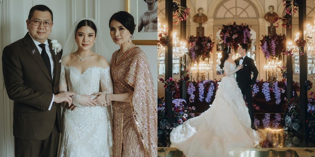 Hosting a Super Luxurious Wedding Party in Paris, Here are 10 Photos of Valencia Tanoe with her Conglomerate Family - One of the Wealthiest in the Country