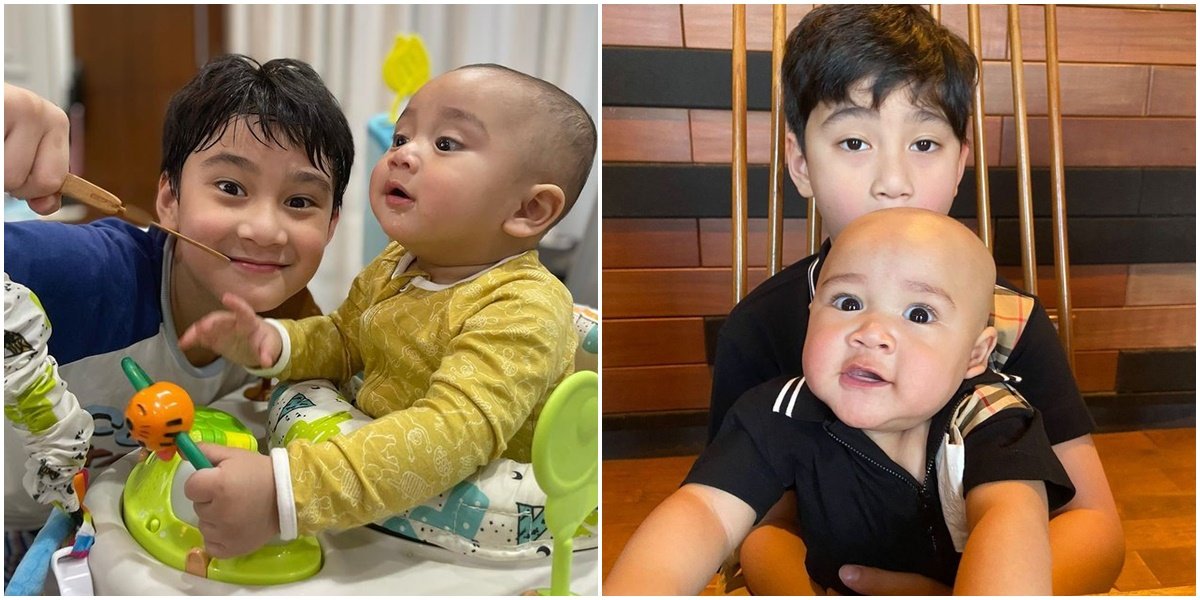 Maximum Cuteness, Here's a Series of Photos of Rayyanza & Rafathar Playing Together, Sibling Goals!