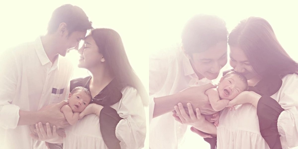 1 Month Old, Peek at the Cute Photos of Felicya Angelista and Caesar Hito's Baby Bible Whose Smile is Adorable