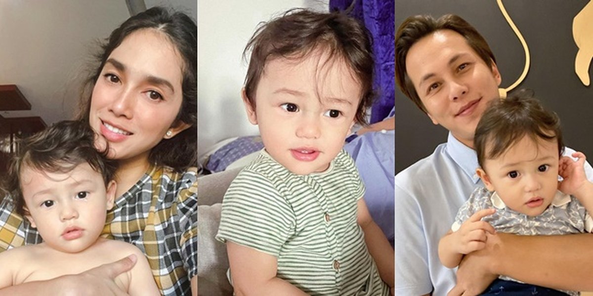 Even 1 Year, 9 Photos of Saka, Ussy Sulistiawaty and Andhika Pratama's Child - Hair Getting Longer and More Handsome!
