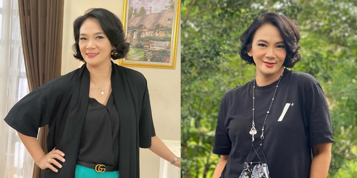 At the age of 50, here's a portrait of Dian Nitami, the actress who played Farah in the soap opera 'BUKU HARIAN SEORANG ISTRI' and still looks young