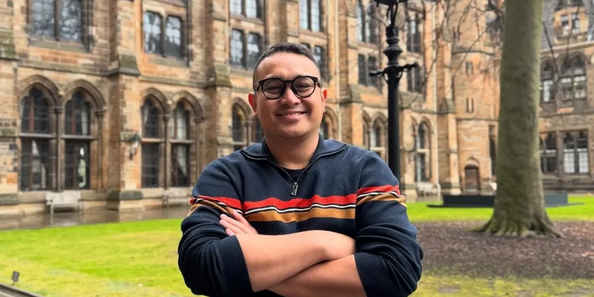 Gilang Dirga's Enthusiasm for Studying at the Age of 36, Received a Full Scholarship