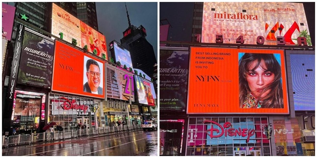 Gokil, Photo 9 Celebrities from this Country Appear on the New York Times Square Billboard, Who Are They?