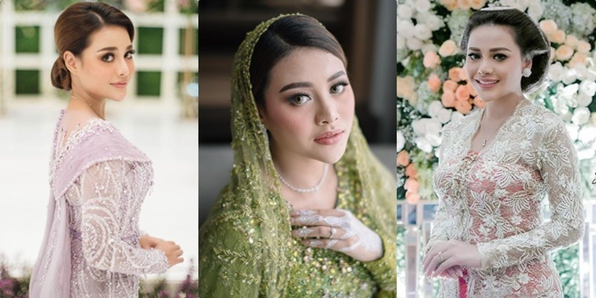 Gorgeous! 8 Compilation Photos of Beautiful Aurel Hermansyah at Engagement, Siraman, and Pengajian Events