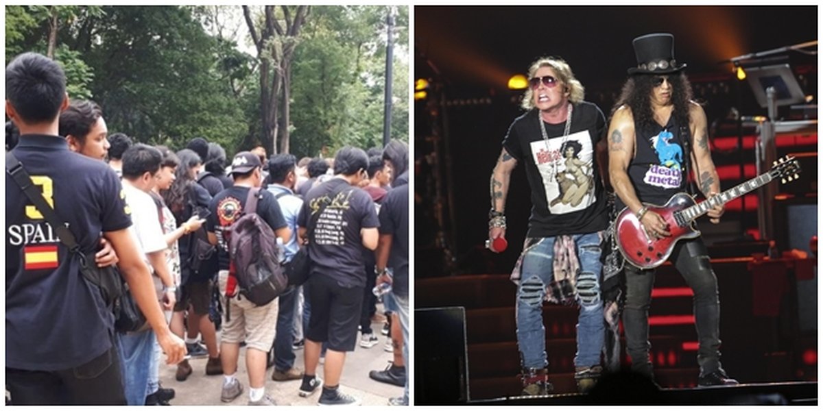 Guns N Roses Perform at GBK, This is the Euphoria of the Fans