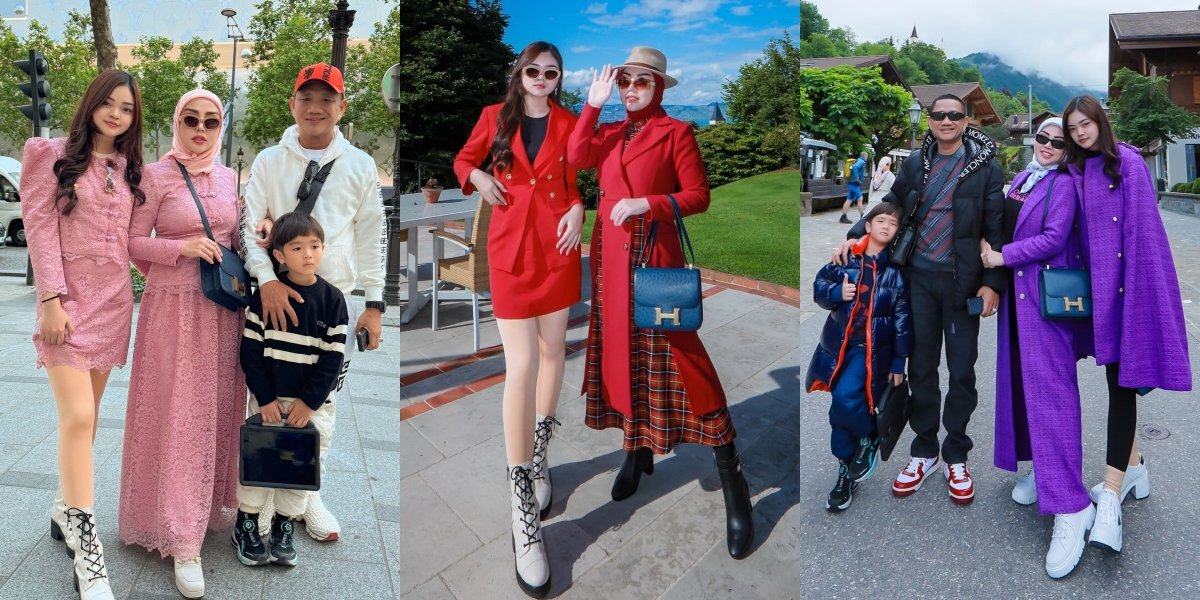 Spending 3 Billion, 10 Photos of Bella Shofie's Family Vacation to Europe - Twinning OOTD with Putri Rigan