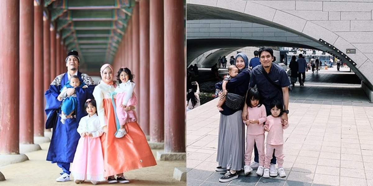 Spend Lebaran Holiday in Korea, Peek into Desta's Family Fun