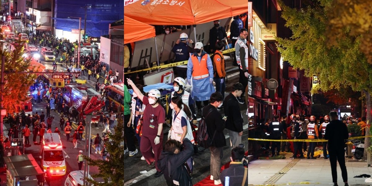 Most Terrifying Halloween, 8 Photos of the Situation in Itaewon on the Night of the Tragedy - Rescue Team Assists Victims on the Streets