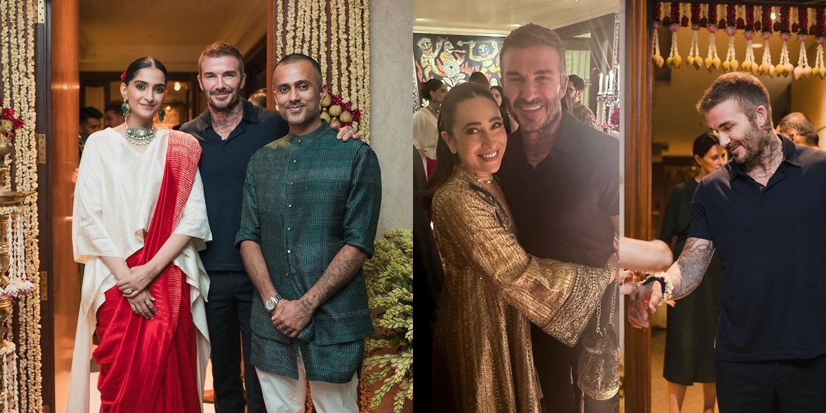 Warm and Friendly, 8 Pictures of Sonam Kapoor Inviting David Beckham to Dinner at Her Luxurious House in India - Attended by Many Artists