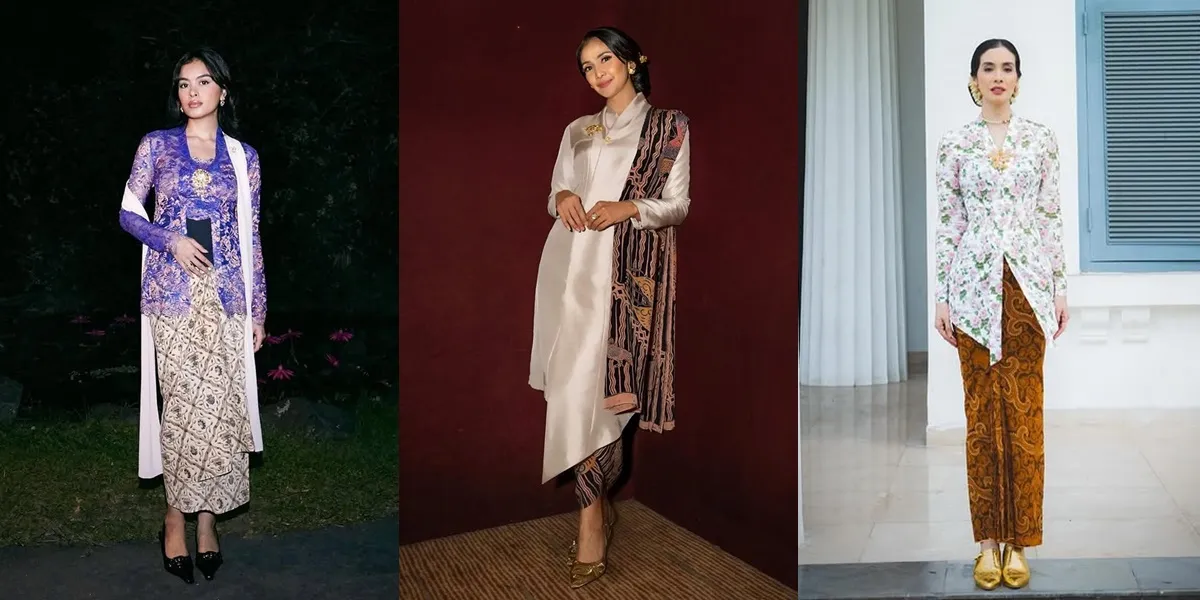 National Kebaya Day, Here are 9 Photos of Artists in Traditional to Modern Kebaya