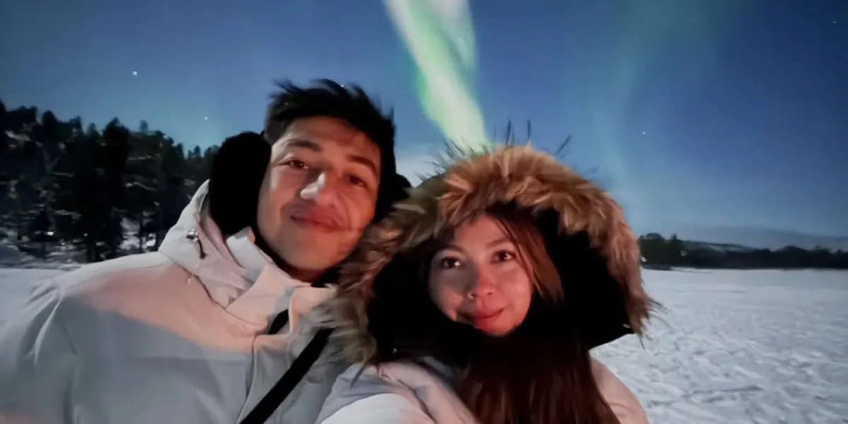 Harris Vriza Sees Aurora with His Wife, A Childhood Dream Come True