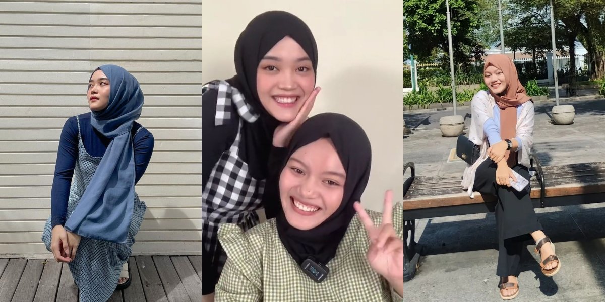 Heboh Putdel There Are Two, Portrait of Putri Delina Meeting 'Twin' - Plek Ketiplek Face Makes Netizens Difficult to Distinguish Which One is Sule's Child: Even Their Teeth Look Alike