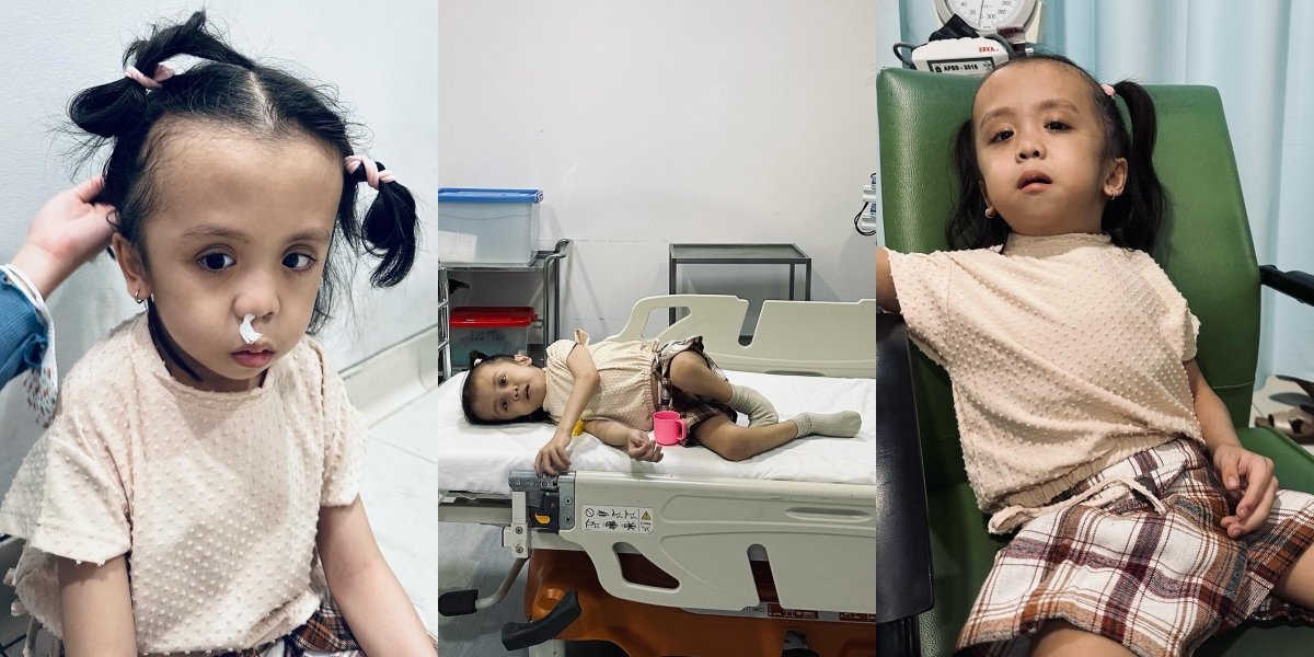 Foreign Object Enters Nose, 10 Photos of Ziona, Joanna Alexandra's Child, Rushed to the Emergency Room - Rejected by 3 Hospitals