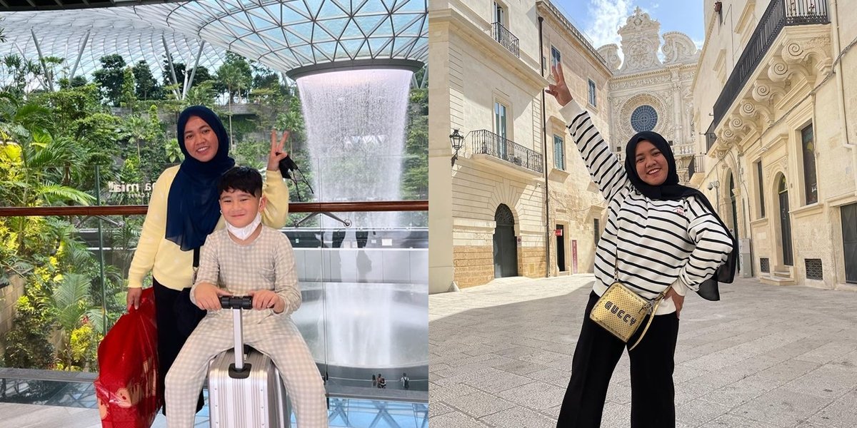 Comfortable Life as Nagita Slavina's Employee, Lala's Portrait as Rafathar's Nanny Traveling Abroad - Riding a Private Jet