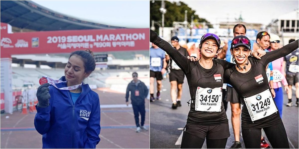Running Hobby, These 7 Beautiful Celebrities Participated in Marathons Abroad