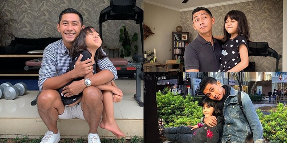 Hot Daddy Dream! 9 Photos of Kenang Mirdad, Tyna Kanna Mirdad's Husband Taking Care of Their Baby, His Handsome Appearance Captivates!