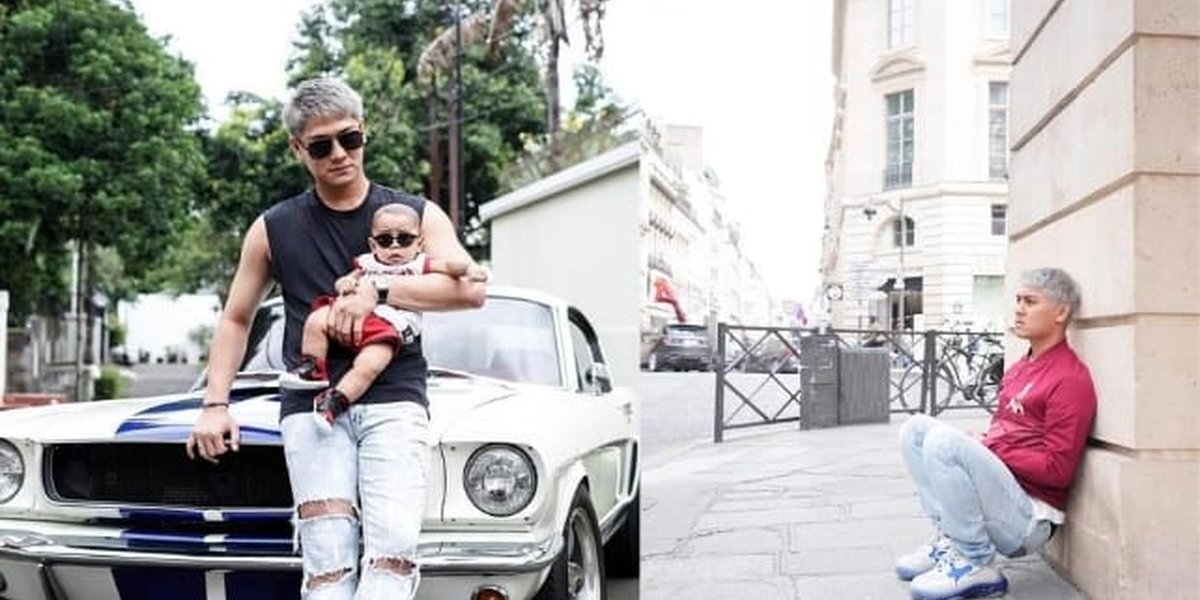 Hot Charming Daddy, 7 Photos of Rizky Billar with Silver Hair - Called by Netizens Resembling Zayn Malik