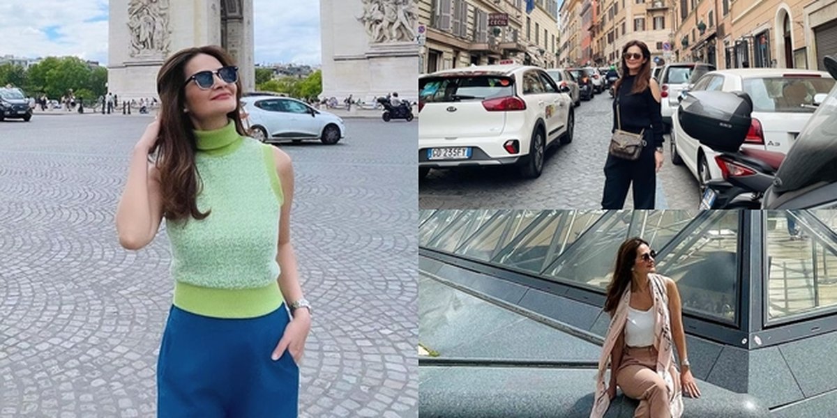 Hot Mom Getting Ahead, Cut Tari's Vacation Photos with Her Beautiful Daughter to Europe - Mother and Daughter Like Siblings