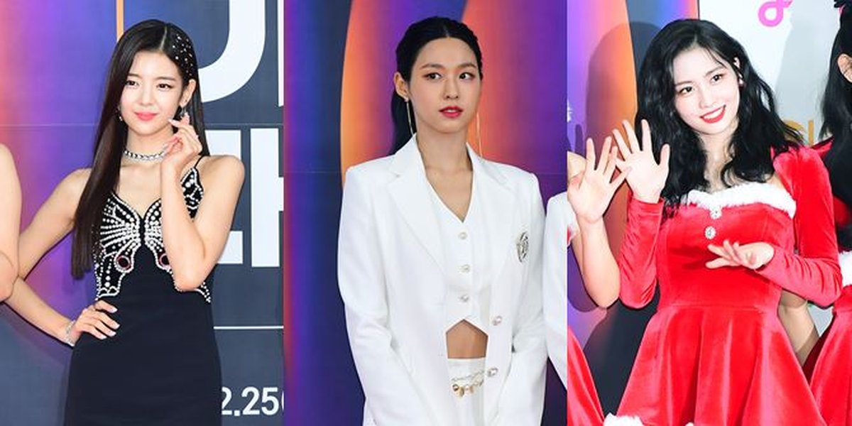 Beautiful Idols with the Best Dresses on the Red Carpet at SBS Gayo Daejeon 2019, Looking Masculine to Cute Santa