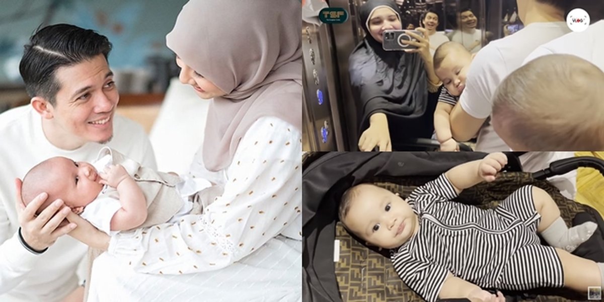 Joining Irwansyah and Zaskia Sungkar Praying, 7 Adorable Photos of Baby Ukkasya Calmly Listening to His Father's Adhan and Reciting Quran