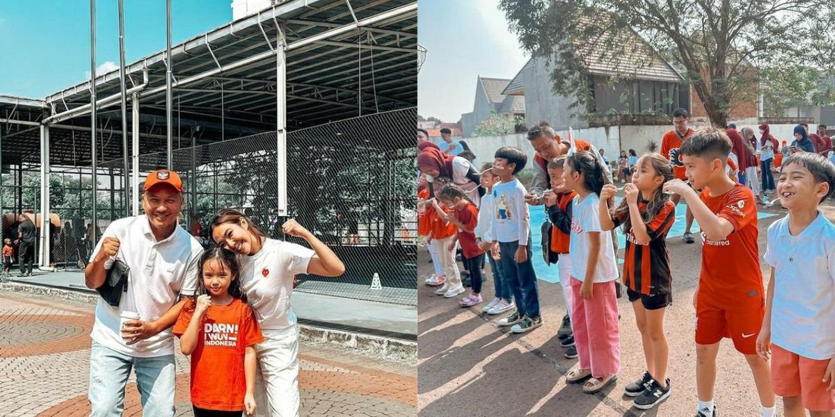 Participating in the 17th Competition, Here are 8 Photos of Gempi's Fun Celebrating Indonesian Independence Day with Gading Marten and Gisella Anastasia