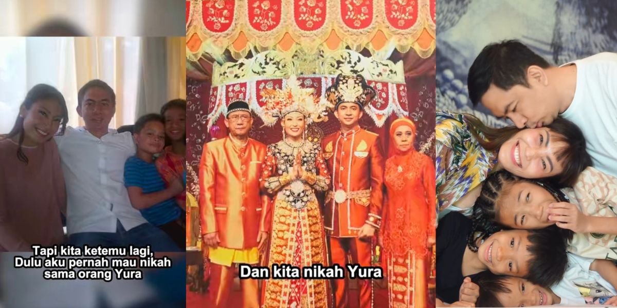 Joining the Trend 'I Can Yura', 8 Photos Ayu Dewi Shares Her Love Journey with Her Husband