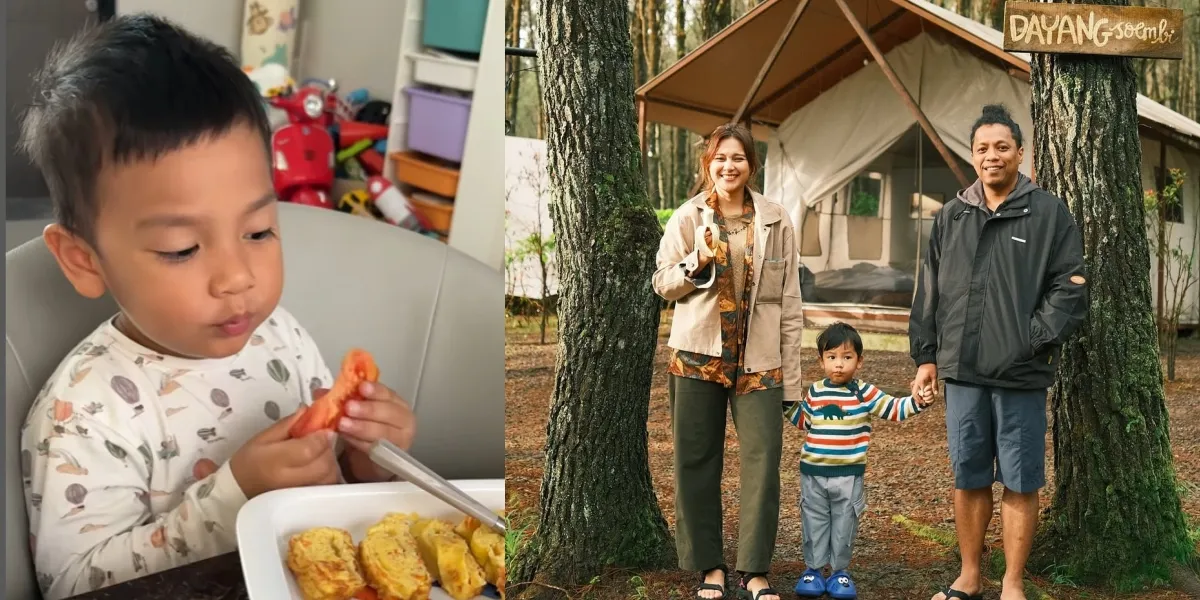 Indah Permatasari Reveals the Secret of Her Child's Appetite, Turns Out Naka Really Loves Moringa Leaves
