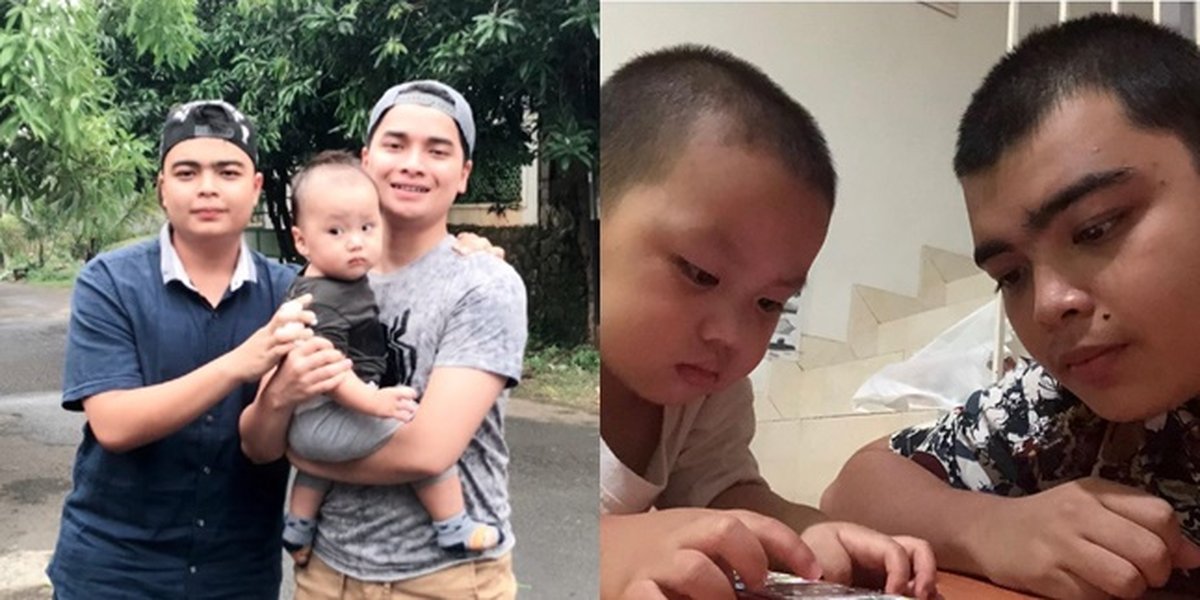 Want to Have Children Quickly After Marriage, 10 Portraits of Ameer Azzikra with Baby Yusuf, Alvin Faiz and Larissa Chou's Child