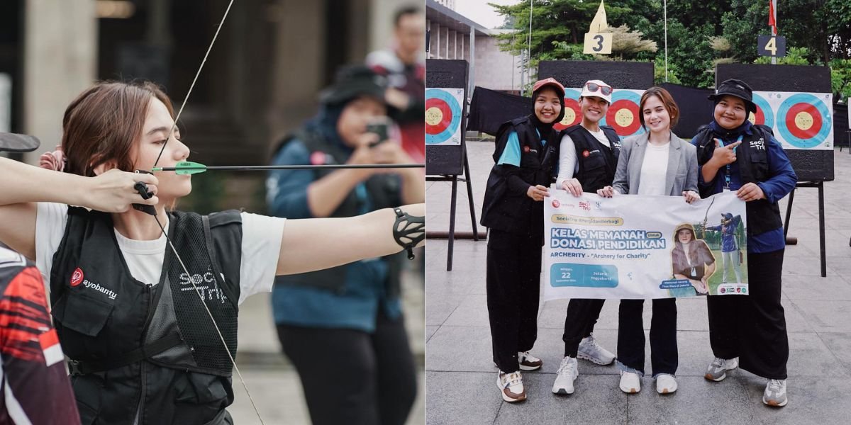 Inspirational! A Portrait of Tissa Biani Hosting an Archery Class for Education Donations