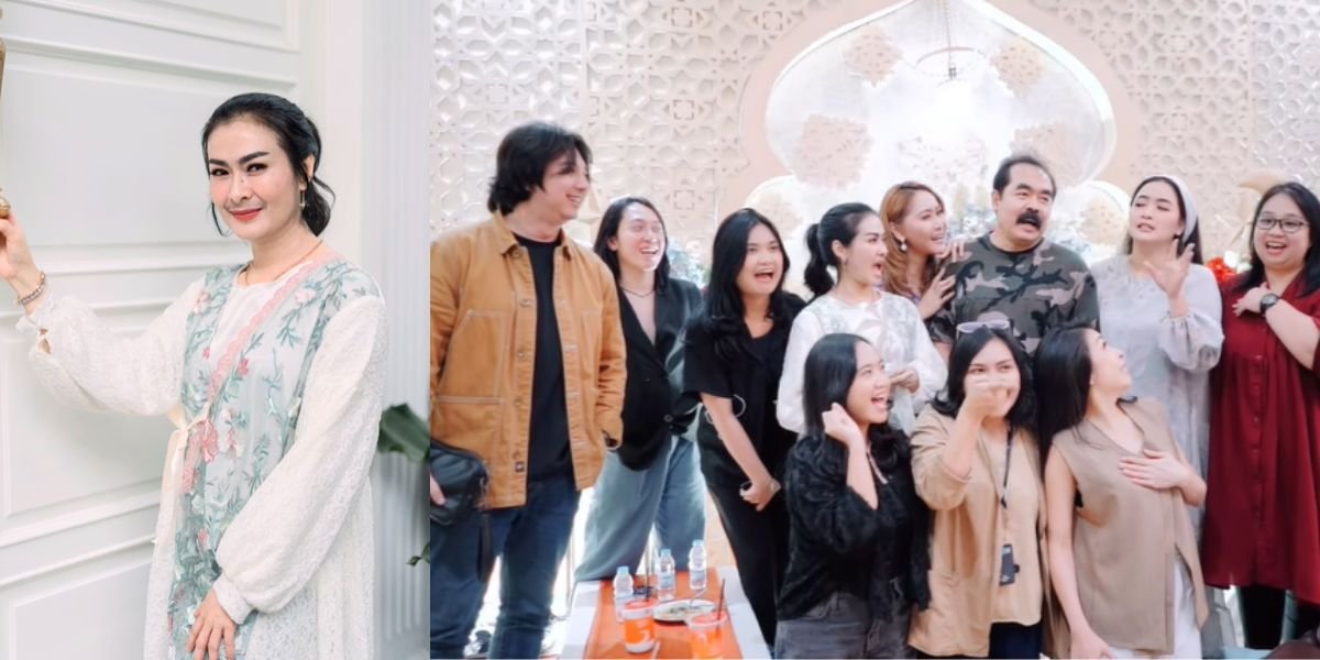  Peek at 8 Fun Photos of Iis Dahlia's Iftar at Her Luxury House, Attended by Inul Daratista and Vega Darwanti!