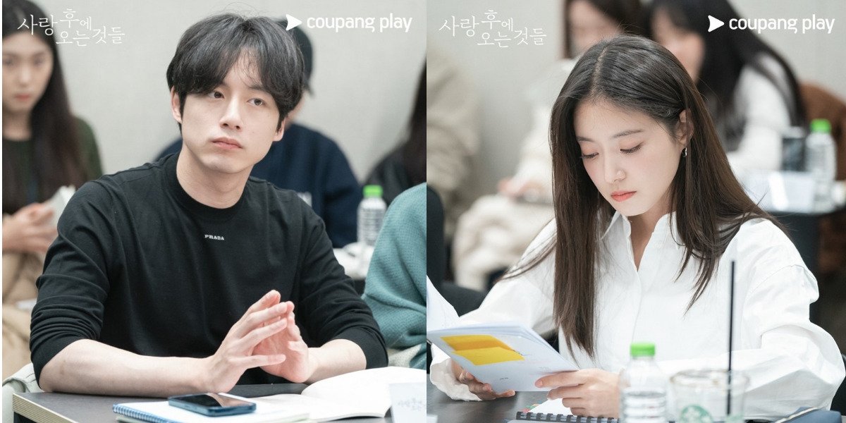 Sneak Peek of the Script Reading for WHAT COMES AFTER LOVE with Lee Seyoung and Sakaguchi Kentaro!