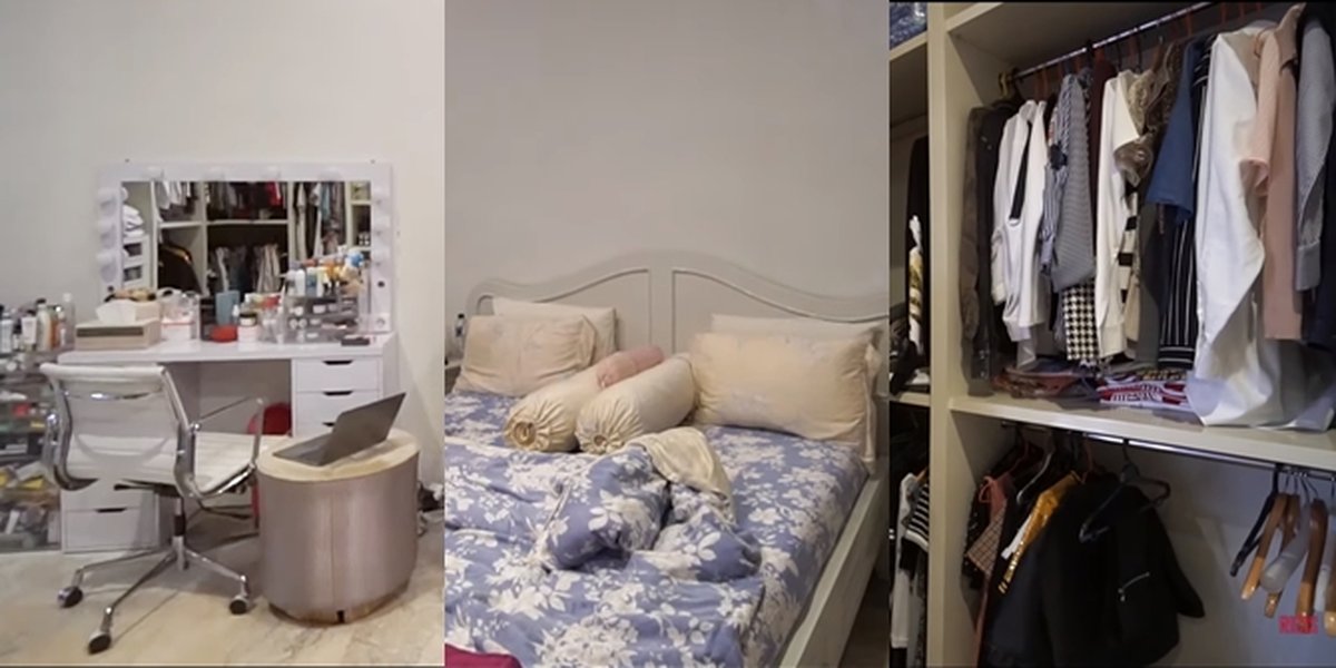 Peek into Aurel Hermansyah's Luxury Room, the Wardrobe has no Doors