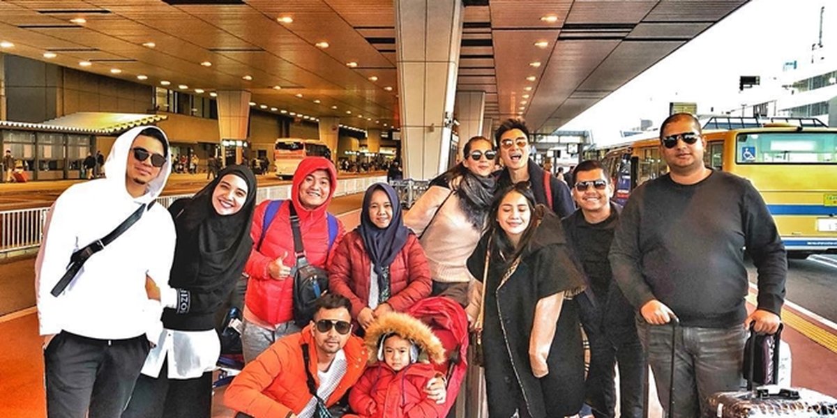 Sneak Peek of Raffi Ahmad's Excitement Flying to Japan with Fellow Artists