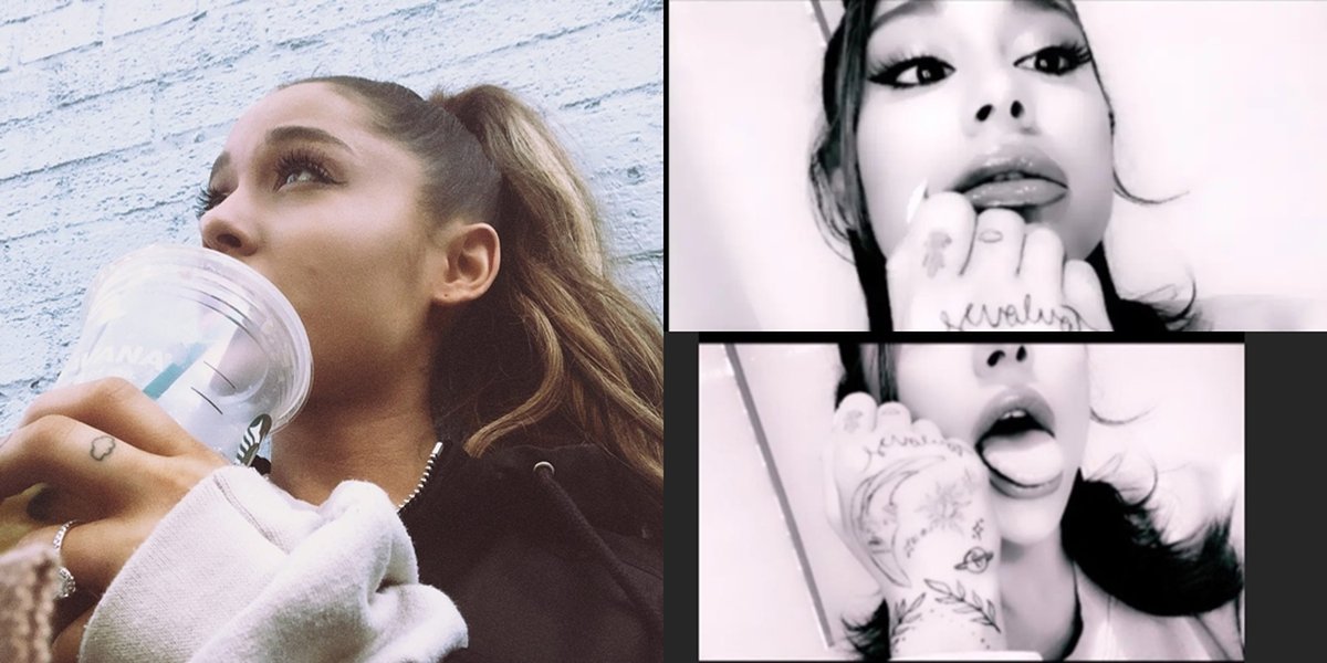 Check Out Ariana Grande's Tattoo Collection, From Cute to Big!