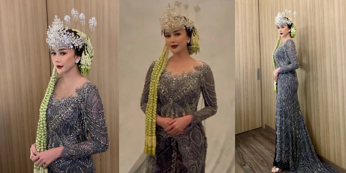 Glimpse of Aura Kasih Wearing Sundanese Bridal Attire, Flooded with Praises: So Beautiful!